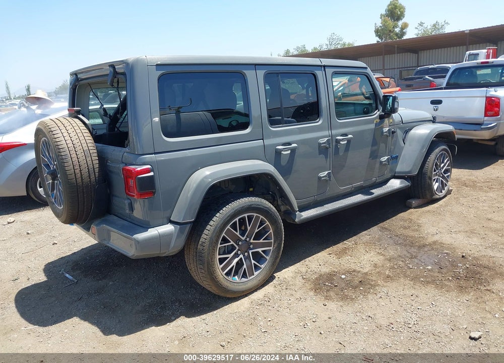 2022 JEEP WRANGLER 4XE UNLIMITED HIGH ALTITUDE 4X4 VIN: 1C4JJXP66NW187124