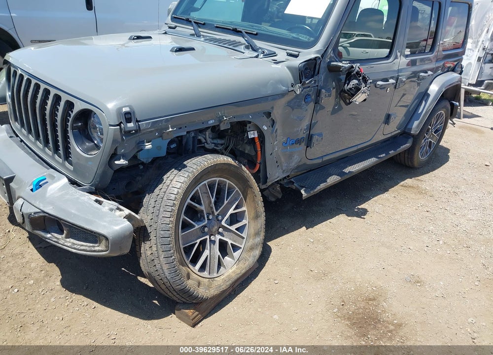 2022 JEEP WRANGLER 4XE UNLIMITED HIGH ALTITUDE 4X4 VIN: 1C4JJXP66NW187124