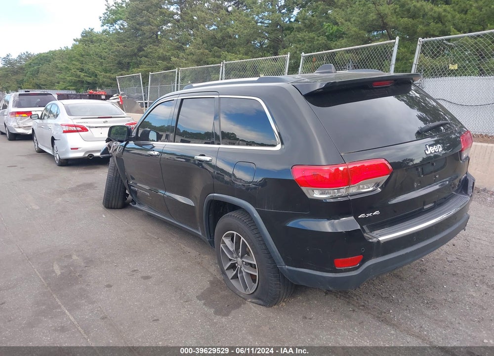 2017 JEEP GRAND CHEROKEE LIMITED 4X4 VIN: 1C4RJFBGXHC912775