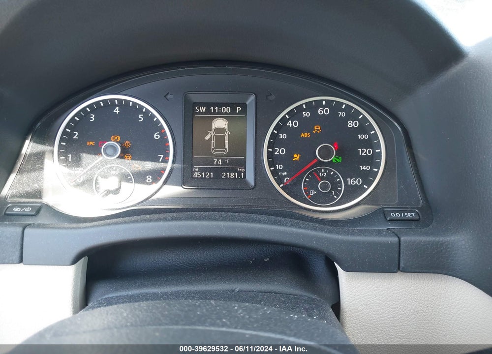 2013 VOLKSWAGEN TIGUAN SE VIN: WVGBV7AX2DW525221