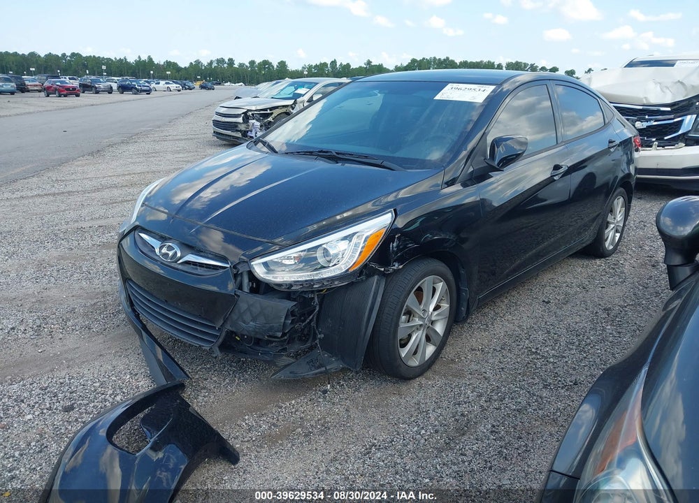 2014 HYUNDAI ACCENT GLS VIN: KMHCU4AE2EU769226