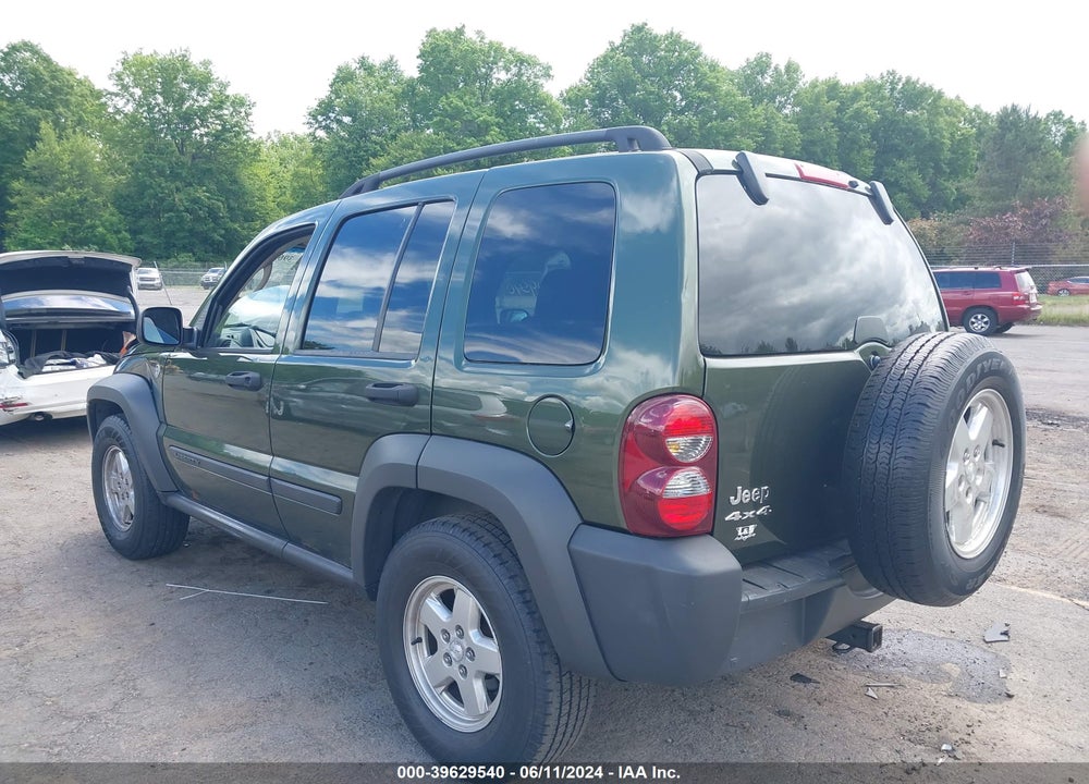 2006 JEEP LIBERTY SPORT VIN: 1J4GL48K66W287508
