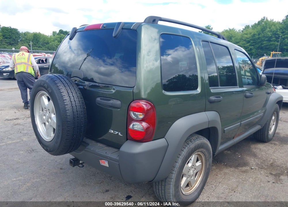 2006 JEEP LIBERTY SPORT VIN: 1J4GL48K66W287508