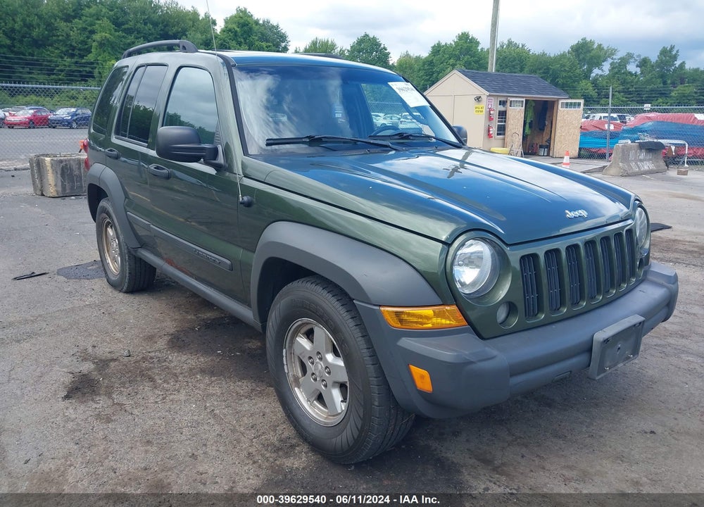 2006 JEEP LIBERTY SPORT VIN: 1J4GL48K66W287508