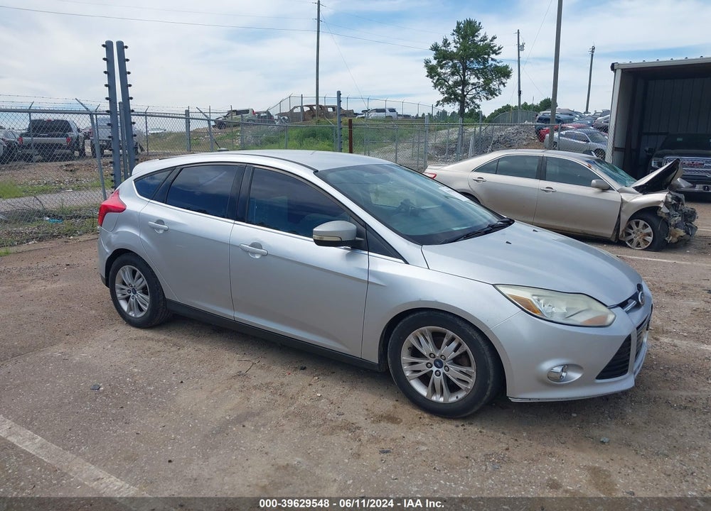 2012 FORD FOCUS SEL VIN: 1FAHP3M29CL325377