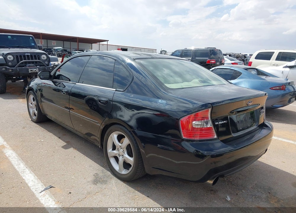 2005 SUBARU LEGACY 2.5GT LIMITED VIN: 4S3BL676X54209324