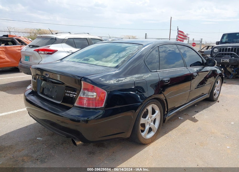 2005 SUBARU LEGACY 2.5GT LIMITED VIN: 4S3BL676X54209324