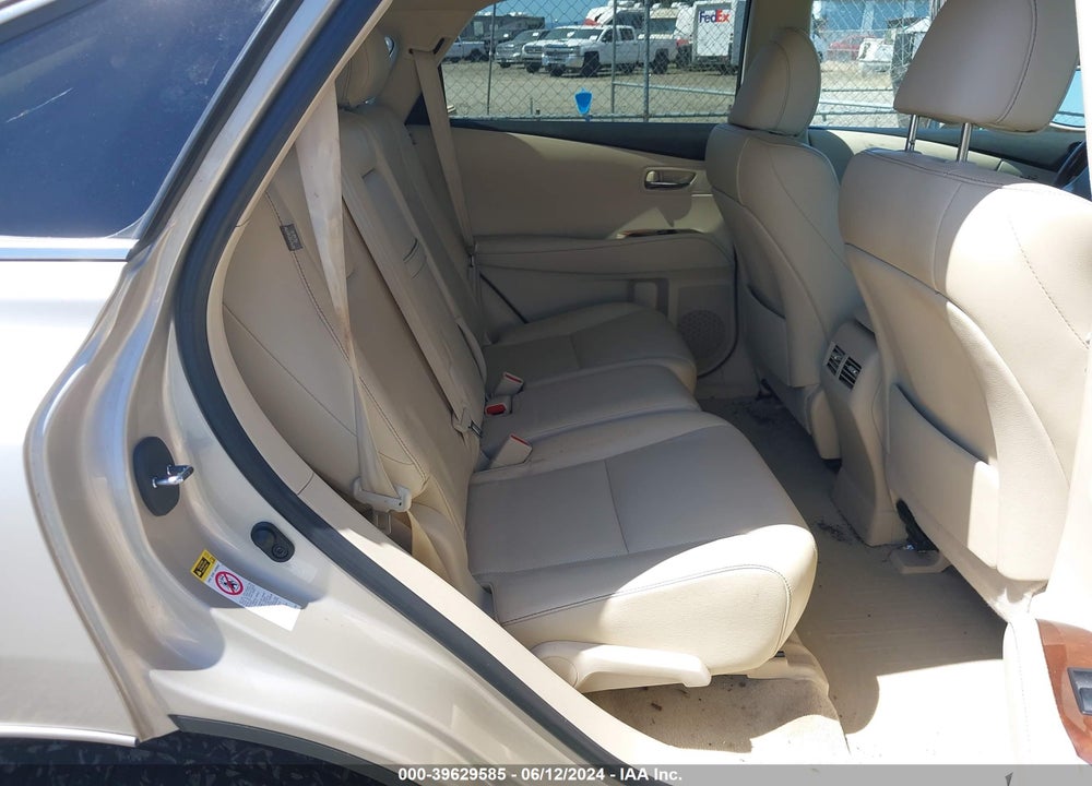 2015 LEXUS RX 350 VIN: 2T2BK1BA4FC289831
