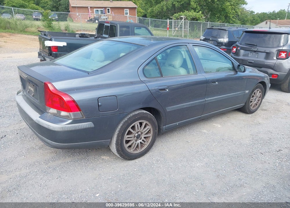 2004 VOLVO S60 VIN: YV1RS64A842380183