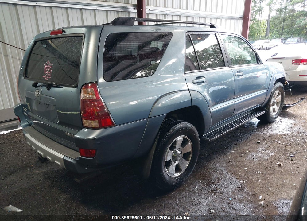 2004 TOYOTA 4RUNNER SR5 V6 VIN: JTEZU14R648012649