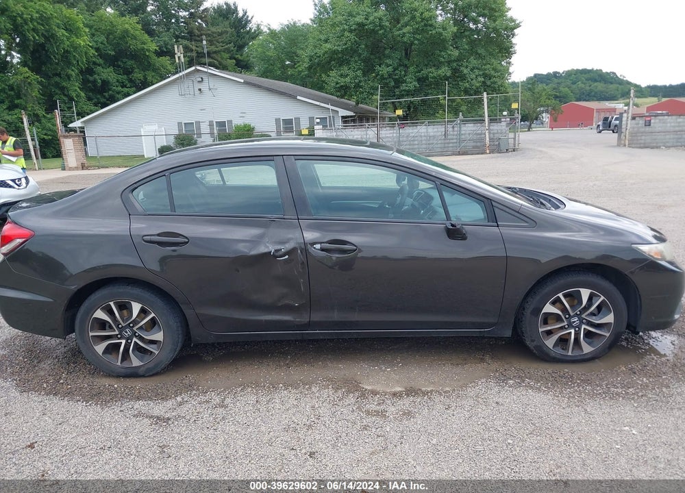 2013 HONDA CIVIC EX VIN: 19XFB2F80DE214352