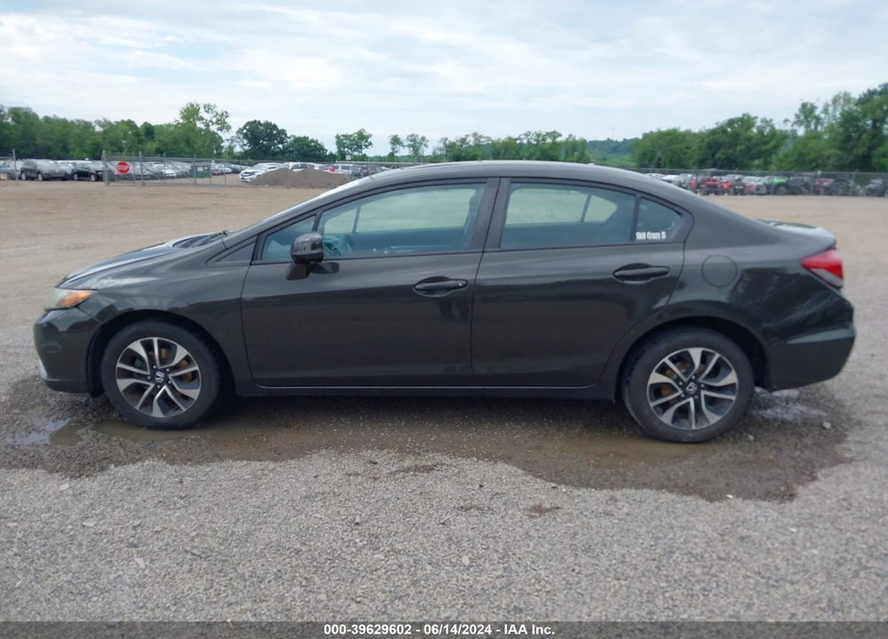 2013 HONDA CIVIC EX VIN: 19XFB2F80DE214352