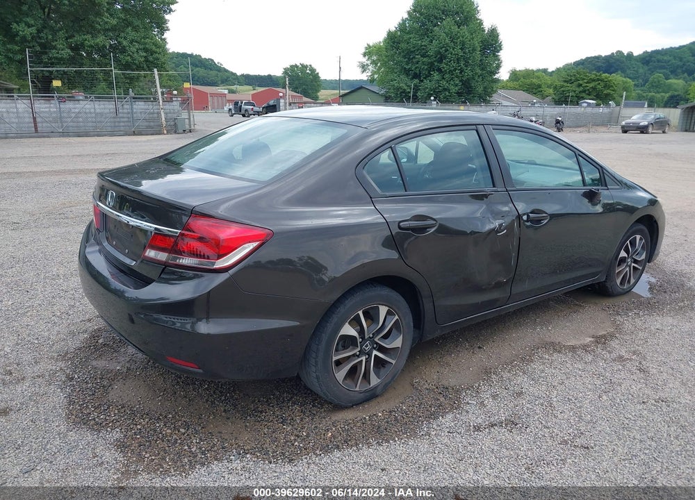2013 HONDA CIVIC EX VIN: 19XFB2F80DE214352