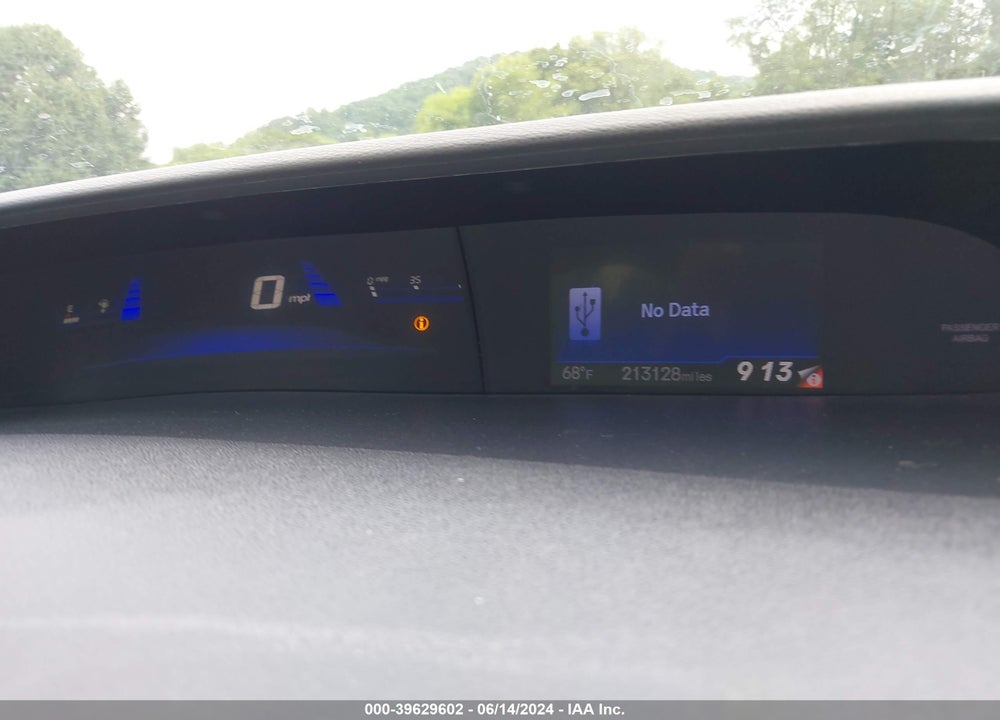 2013 HONDA CIVIC EX VIN: 19XFB2F80DE214352