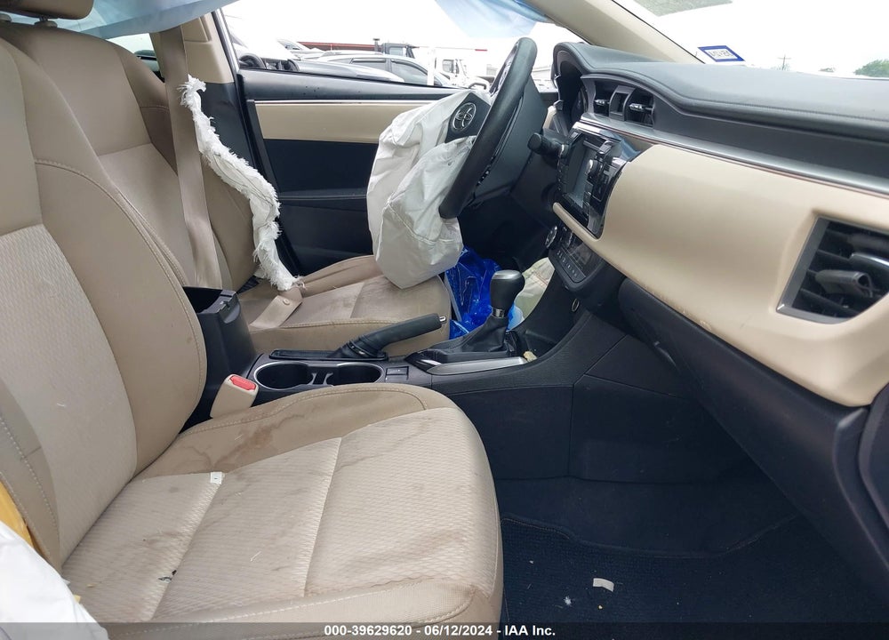 2016 TOYOTA COROLLA LE VIN: 5YFBURHE1GP443906