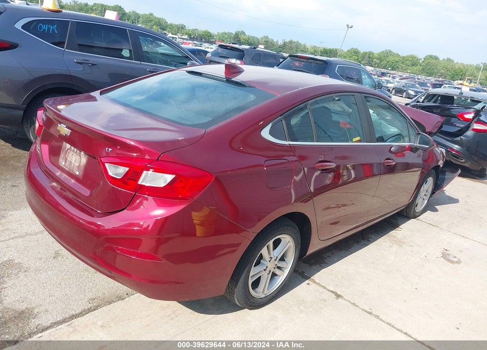 2016 CHEVROLET CRUZE LT AUTO VIN: 1G1BE5SM5G7315989
