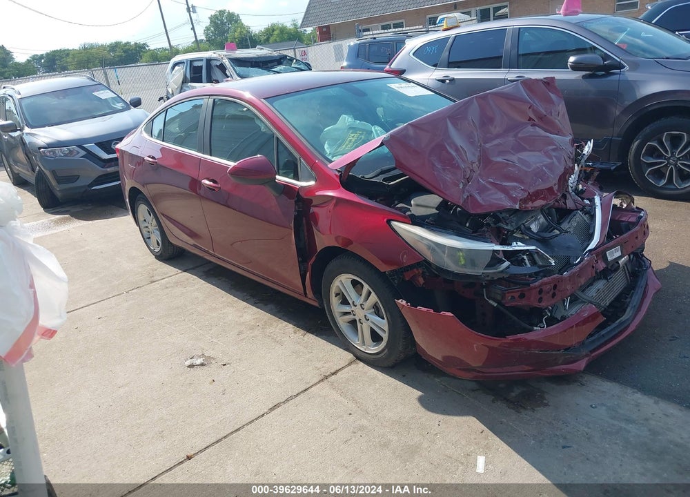 2016 CHEVROLET CRUZE LT AUTO VIN: 1G1BE5SM5G7315989