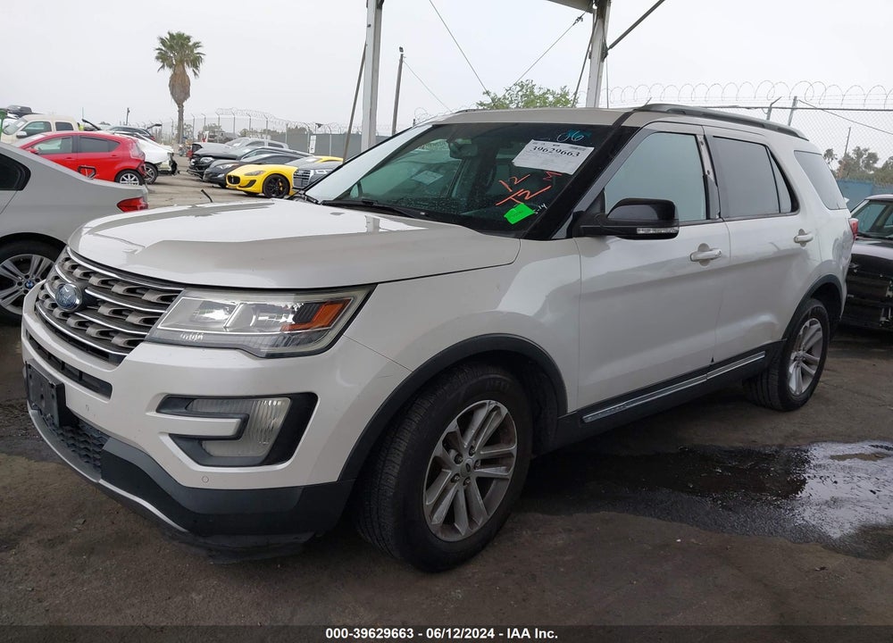 2016 FORD EXPLORER VIN: 1FM5K7D83GGB80306