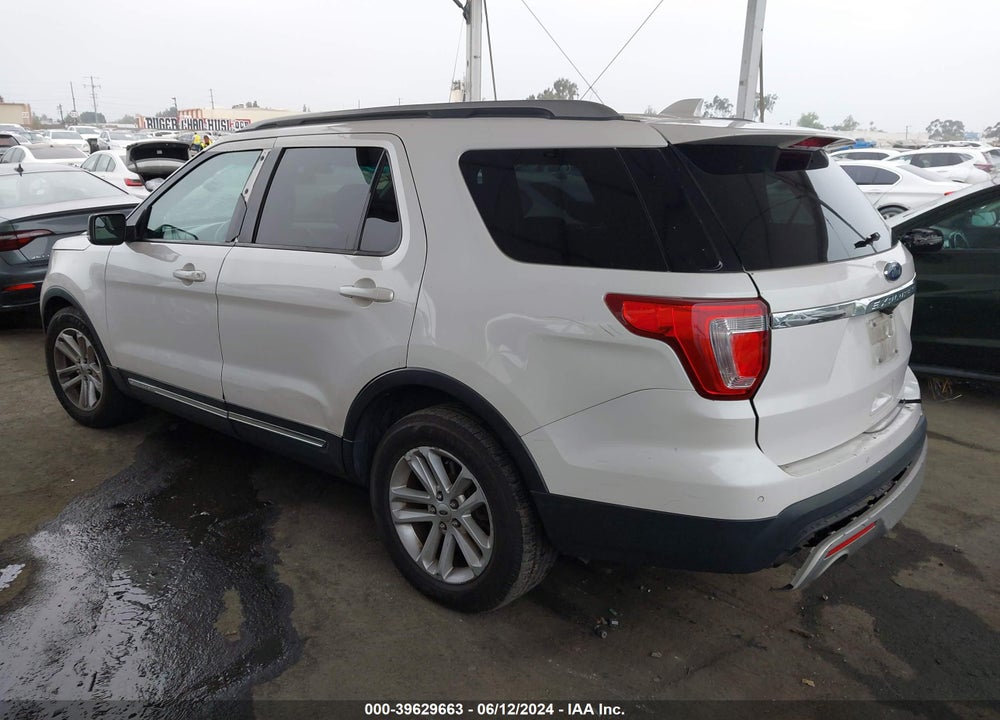 2016 FORD EXPLORER VIN: 1FM5K7D83GGB80306