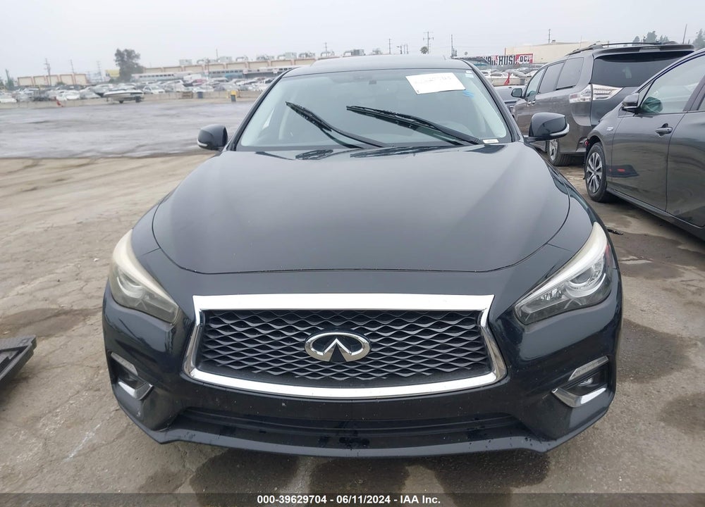 2018 INFINITI Q50 2.0T LUXE VIN: JN1CV7AP9JM240468