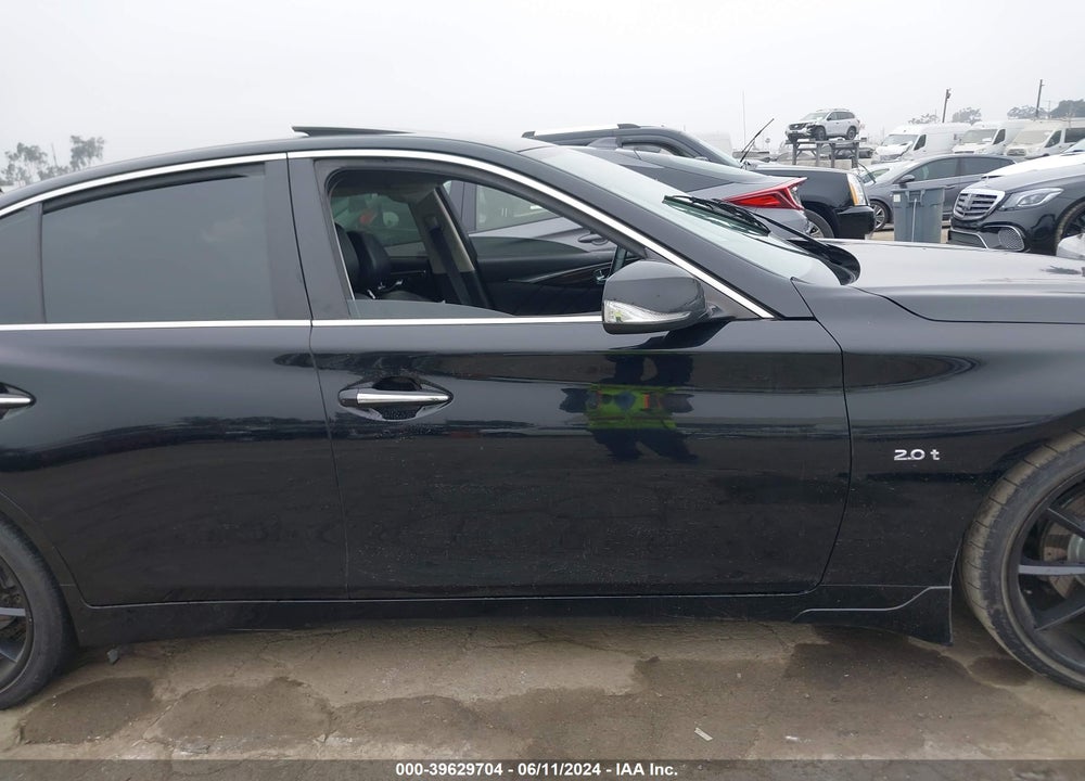 2018 INFINITI Q50 2.0T LUXE VIN: JN1CV7AP9JM240468