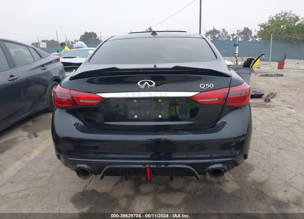 2018 INFINITI Q50 2.0T LUXE VIN: JN1CV7AP9JM240468
