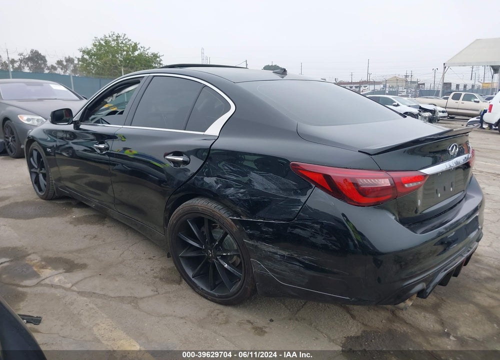 2018 INFINITI Q50 2.0T LUXE VIN: JN1CV7AP9JM240468