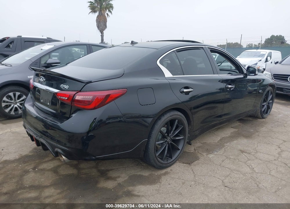 2018 INFINITI Q50 2.0T LUXE VIN: JN1CV7AP9JM240468