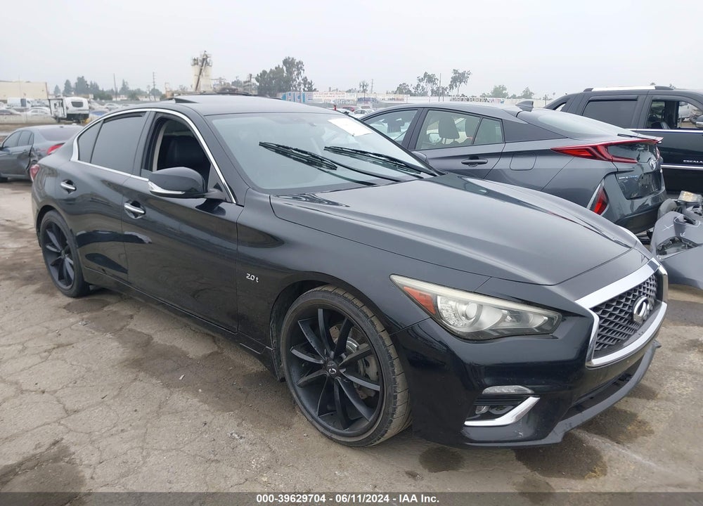 2018 INFINITI Q50 2.0T LUXE VIN: JN1CV7AP9JM240468