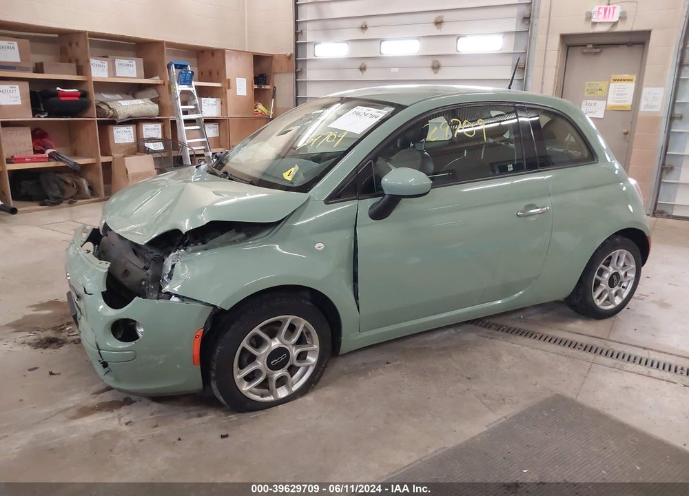 2015 FIAT 500 POP VIN: 3C3CFFAR0FT594293