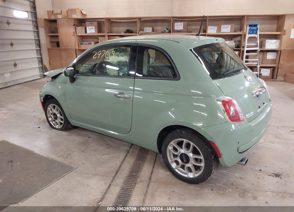 2015 FIAT 500 POP VIN: 3C3CFFAR0FT594293