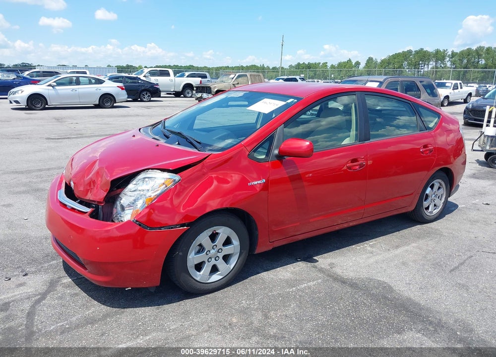 2008 TOYOTA PRIUS VIN: JTDKB20UX83391783