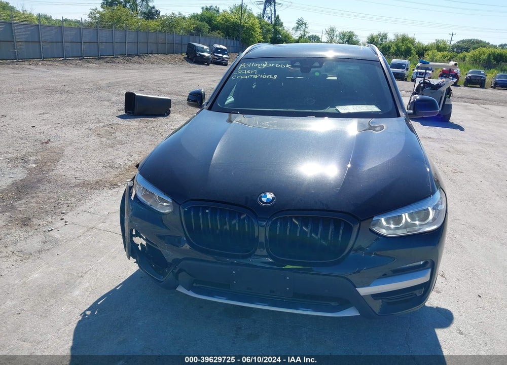 2021 BMW X3 XDRIVE30I VIN: 5UXTY5C02M9D87538