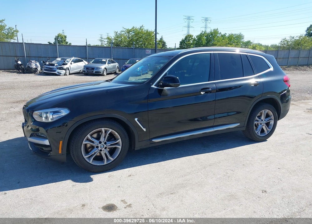 2021 BMW X3 XDRIVE30I VIN: 5UXTY5C02M9D87538