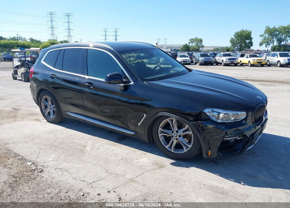 2021 BMW X3 XDRIVE30I VIN: 5UXTY5C02M9D87538