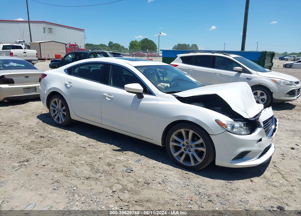 2016 MAZDA 6 I TOURING VIN: JM1GJ1V54G1484040