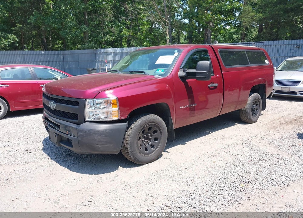 2013 CHEVROLET SILVERADO 1500 WORK TRUCK VIN: 1GCNCPEX7DZ219325