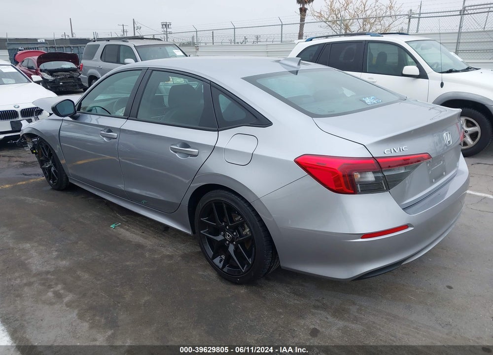 2022 HONDA CIVIC SPORT VIN: 2HGFE2F53NH533152