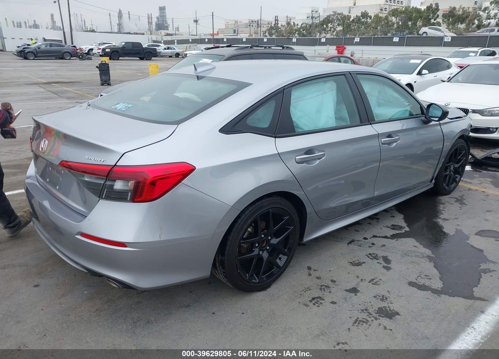 2022 HONDA CIVIC SPORT VIN: 2HGFE2F53NH533152