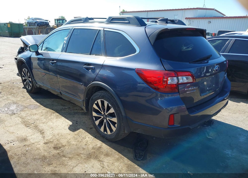 2016 SUBARU OUTBACK 3.6R LIMITED VIN: 4S4BSENC0G3263564