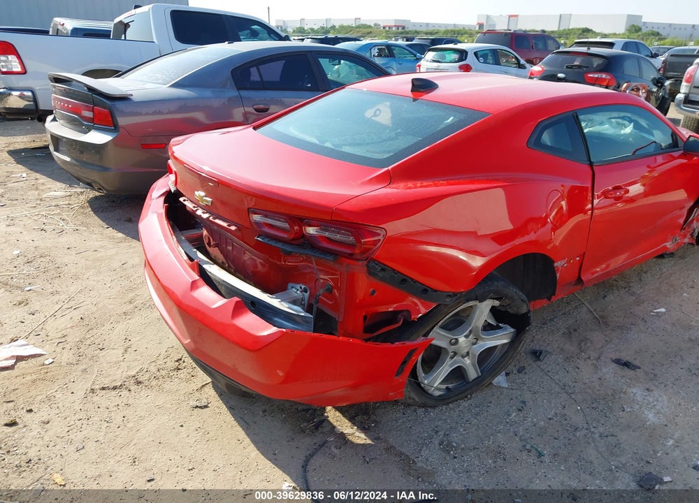 2021 CHEVROLET CAMARO RWD 1LT VIN: 1G1FB1RX0M0106893