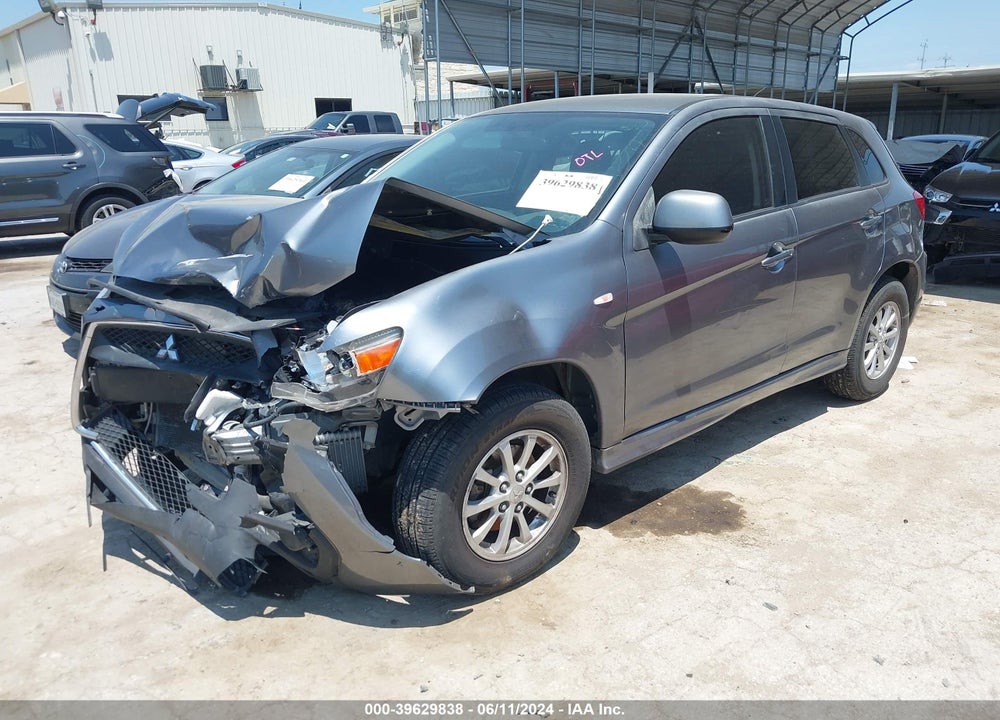 2012 MITSUBISHI OUTLANDER SPORT ES VIN: JA4AP3AU7CZ009341