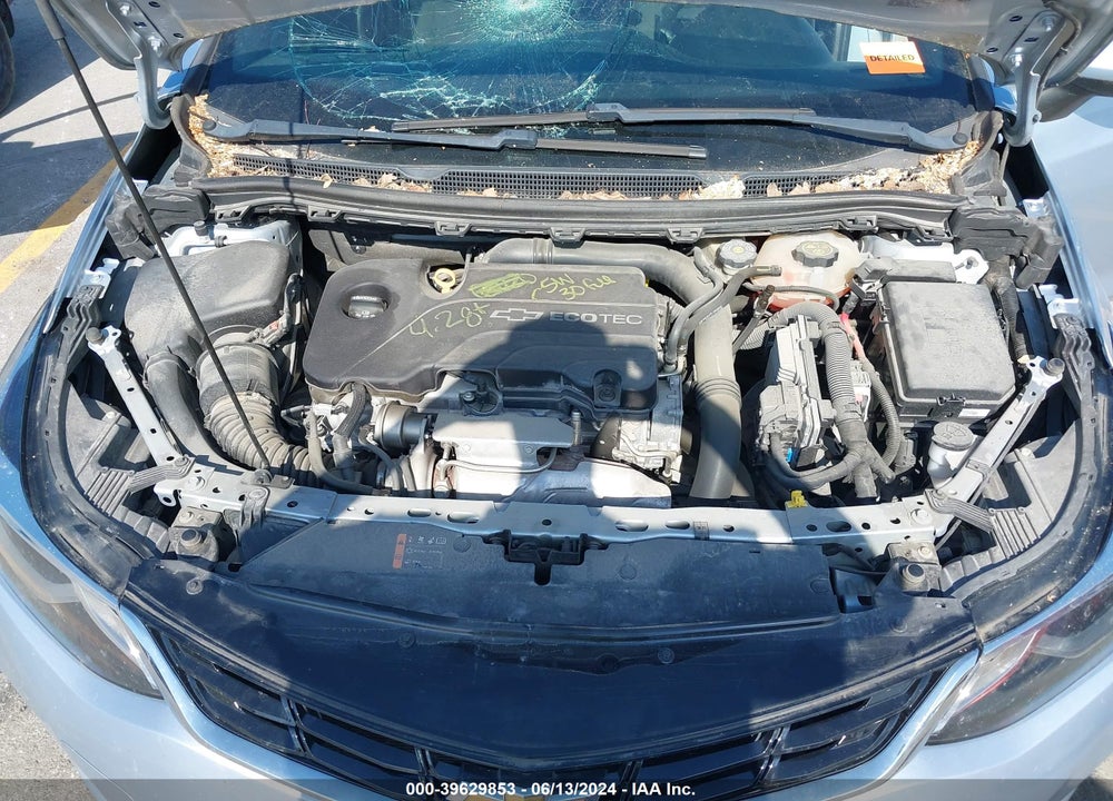 2017 CHEVROLET CRUZE LT AUTO VIN: 1G1BE5SM6H7204160
