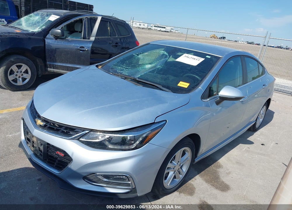 2017 CHEVROLET CRUZE LT AUTO VIN: 1G1BE5SM6H7204160