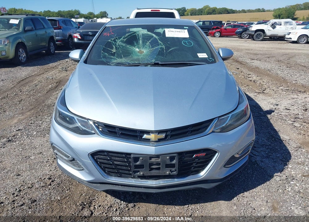 2017 CHEVROLET CRUZE LT AUTO VIN: 1G1BE5SM6H7204160