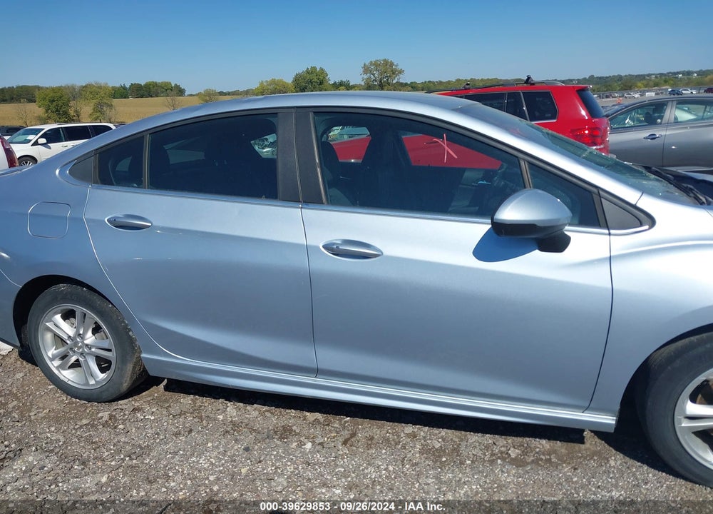2017 CHEVROLET CRUZE LT AUTO VIN: 1G1BE5SM6H7204160