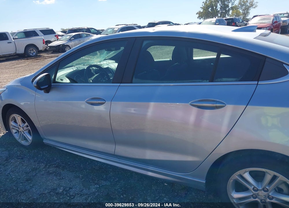 2017 CHEVROLET CRUZE LT AUTO VIN: 1G1BE5SM6H7204160