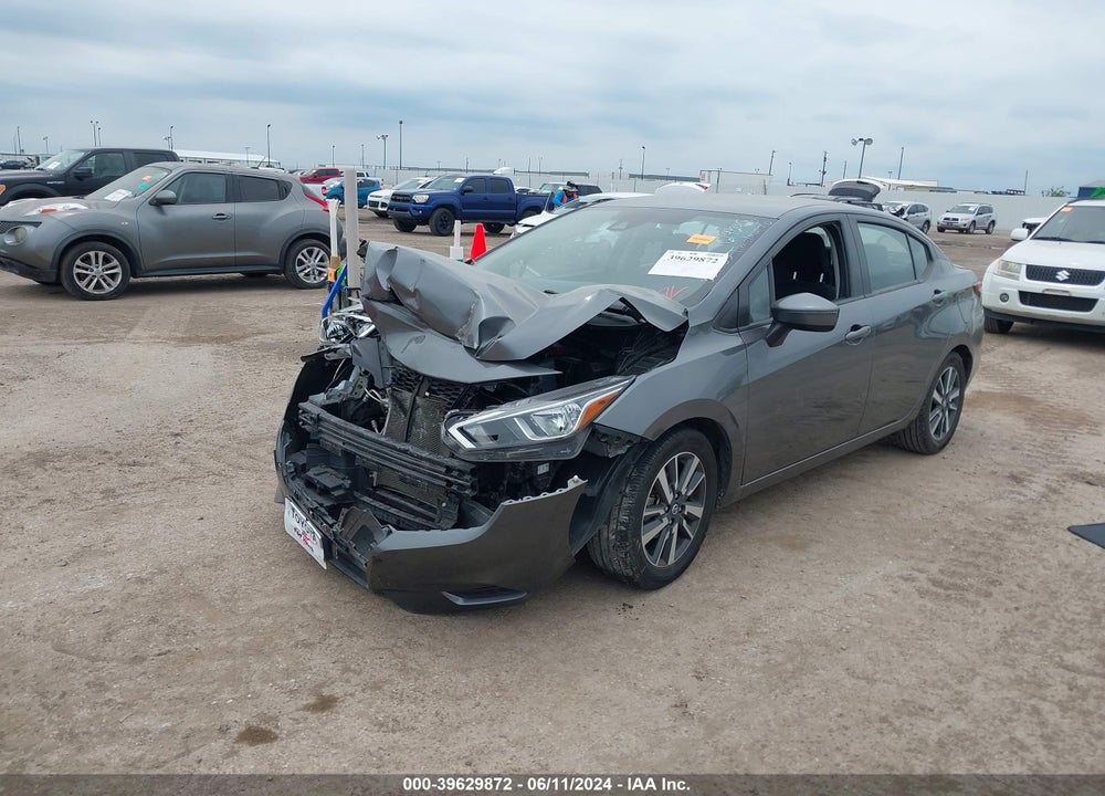 2021 NISSAN VERSA SV XTRONIC CVT VIN: 3N1CN8EV0ML839448