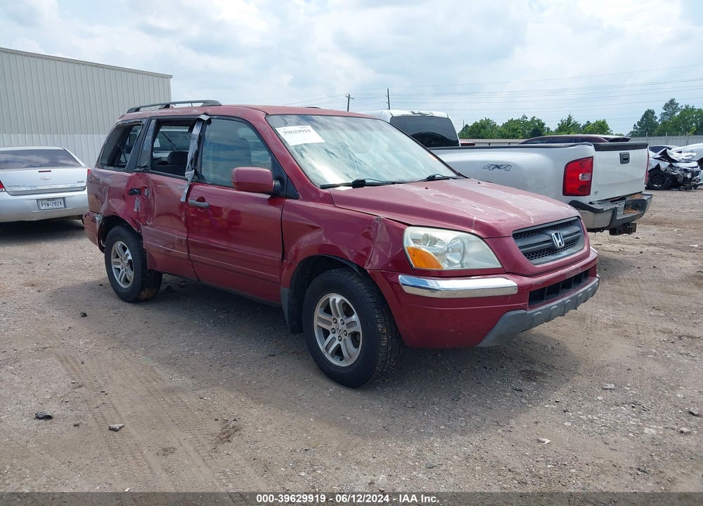 2003 HONDA PILOT EX VIN: 2HKYF18433H565347