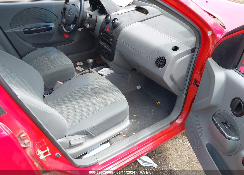 2005 CHEVROLET AVEO LT VIN: KL1TG62645B415158